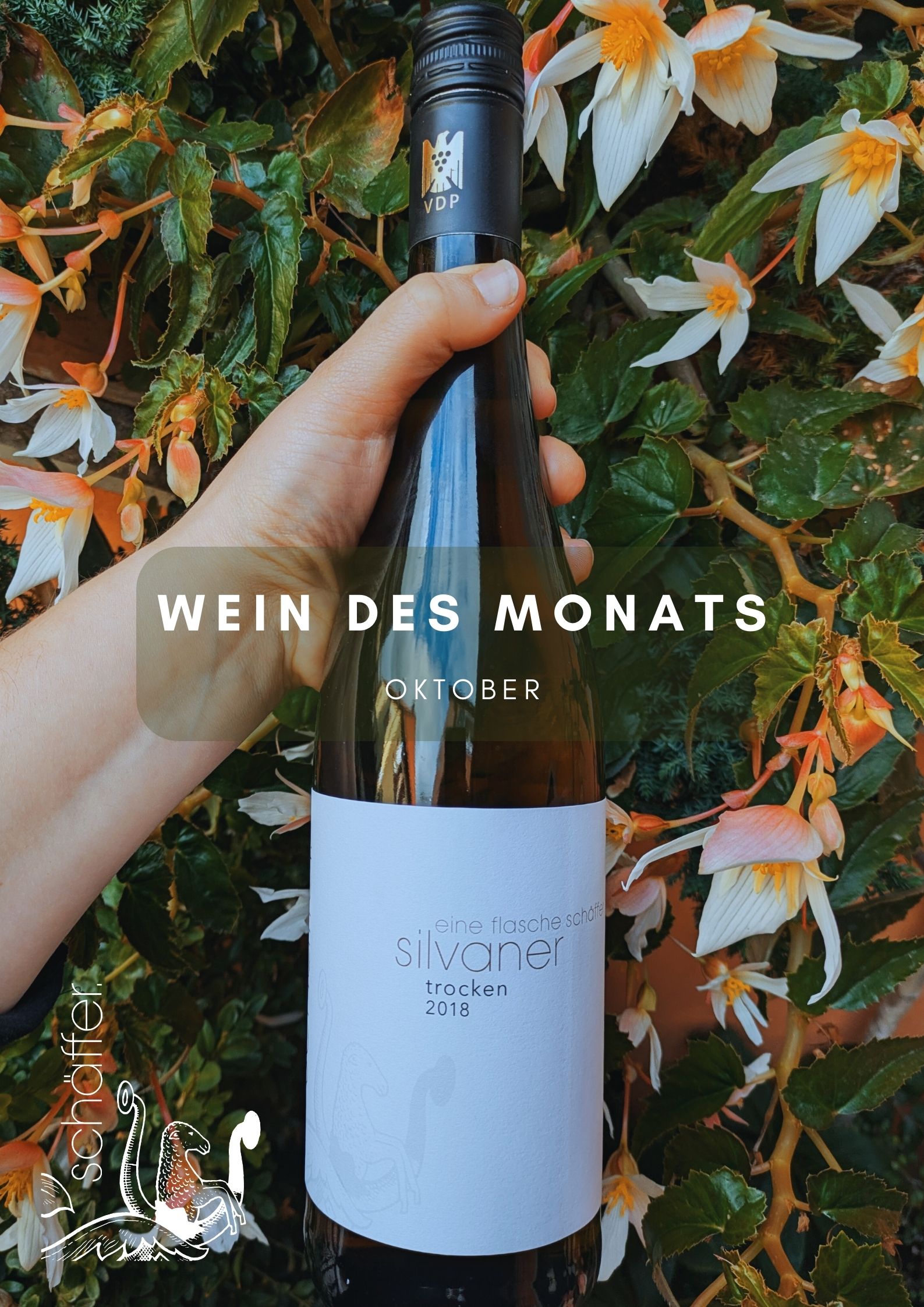 WEIN DES MONATS | 2018 eine flasche schäffer Silvaner VDP.GUTSWEIN trocken