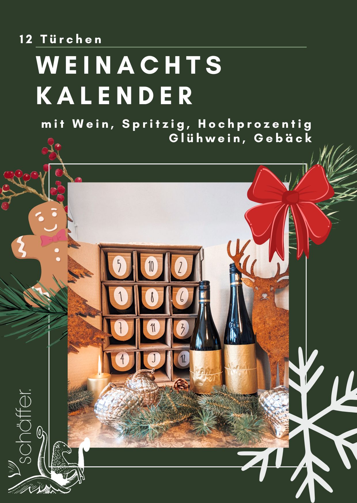 Weinachtskalender 2024 | Adventskalender mit Wein