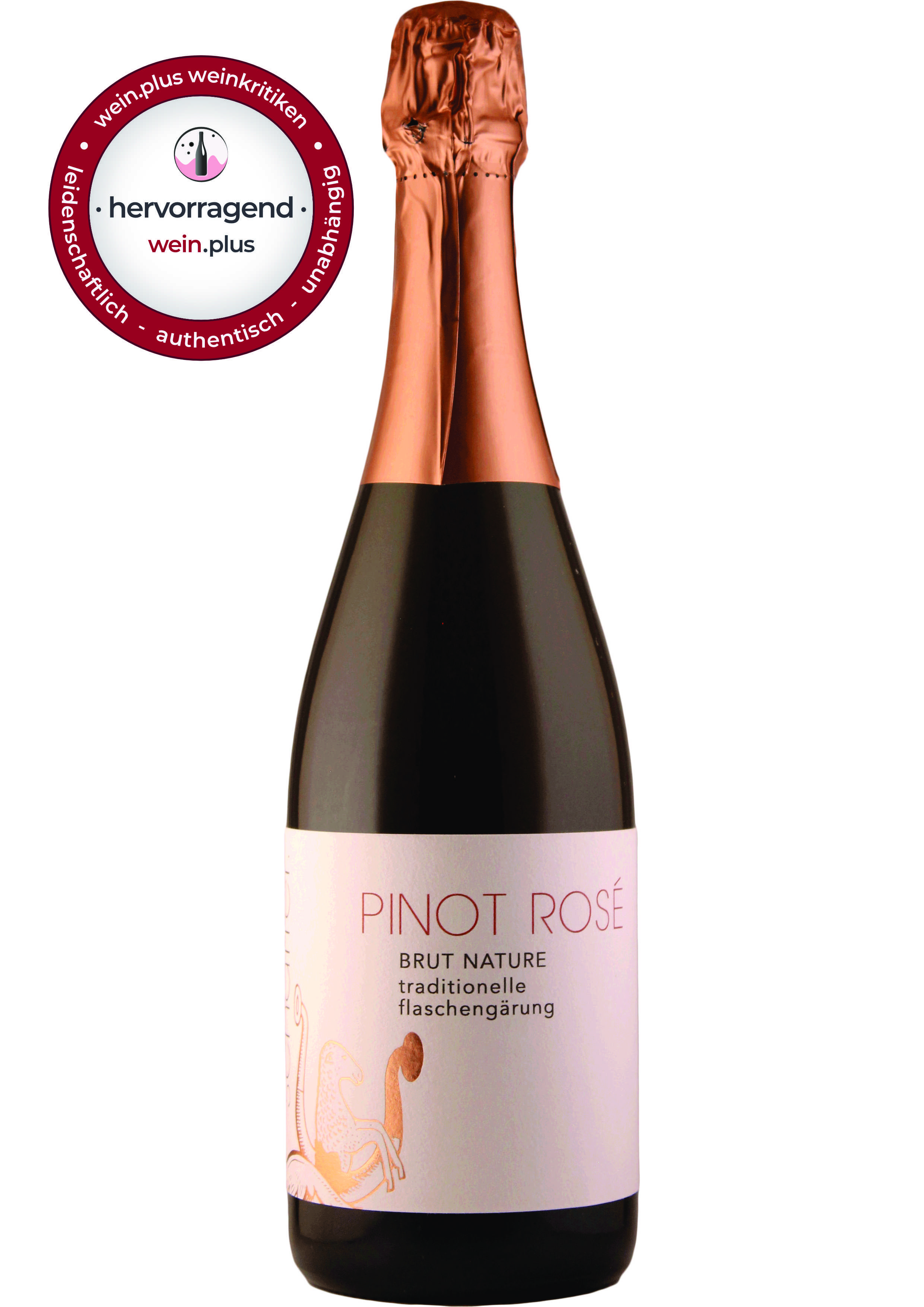 Pinot Rosé Sekt brut nature | Sekt aus traditioneller Flaschengärung