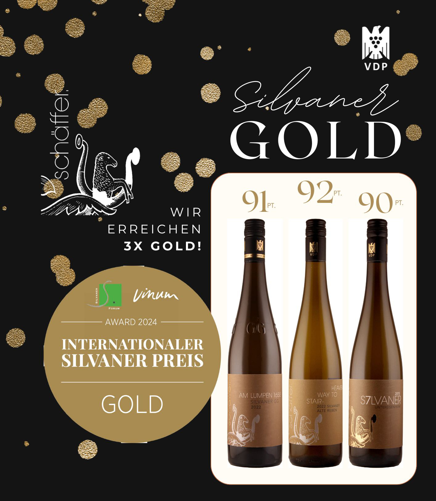 Silvaner Gold Paket | 3 FL